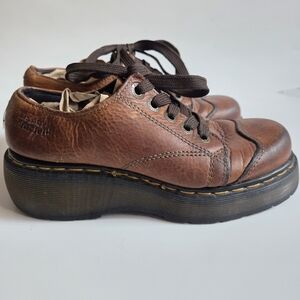 Dr. Martens Tan Leather Shoes